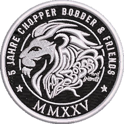 Chopper Bobber Stickpatch "5 Jahre"