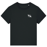 Blau-Weiß Damen T-Shirt "Logo"