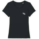 Blau-Weiß Damen T-Shirt "Logo"