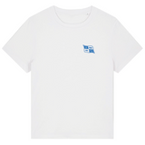 Blau-Weiß Damen T-Shirt "Logo"