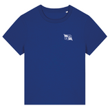 Blau-Weiß Damen T-Shirt "Logo"