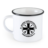 St. Joachims Schützen Keramiktasse im Emaillelook