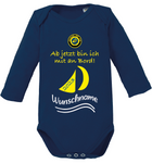 Brachelener Boots Club Baby Body Langarm "Mit an Bord"