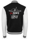 She Rides Unisex Collegejacke