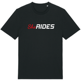 She Rides Unisex T-Shirt "She Rides"