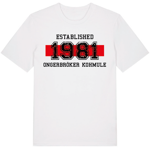 Ongerbröker Kohmule Herren T-Shirt "Established"