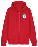 She Rides Unisex Kapuzenjacke Cultivator Red "Beflügelt"