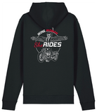 She Rides Unisex Hoodie Drummer "Wing Woman"