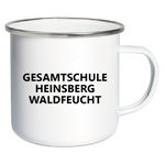 Gesamtschule Heinsberg-Waldfeucht Emaille Tasse