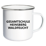 Gesamtschule Heinsberg-Waldfeucht Emaille Tasse