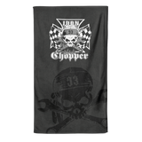 Iron Chopper Handtuch "Totenkopf"