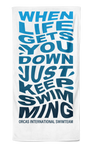 Orcas Towel "Quote"