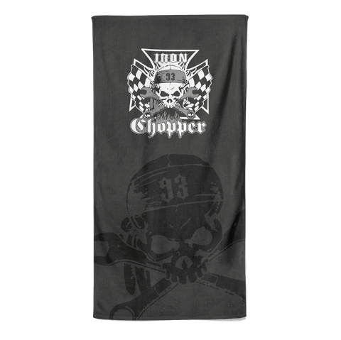 Iron Chopper Handtuch "Totenkopf"
