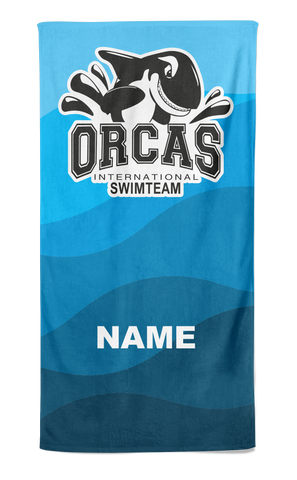 Orcas Towel "Waves"