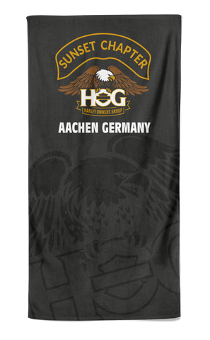 Sunset Chapter Handtuch "Logo"