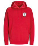 She Rides Unisex Hoodie Red "Beflügelt"