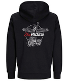 She Rides Unisex Hoodie Black "Beflügelt"