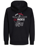 She Rides Unisex Hoodie "Wing Woman"