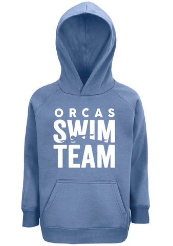 Orcas Kid's Hoodie "Swim Team"