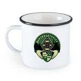 Merzbachfohlen Keramiktasse im Emaillelook