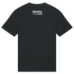 MedAix Herren T-Shirt "weißer Druck"
