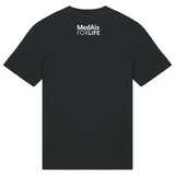 MedAix Herren T-Shirt "weißer Druck"