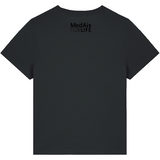 MedAix Damen T-Shirt "schwarzer Druck"