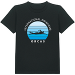 Orcas Kid's T-Shirt "Circle"