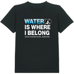 Orcas Kid's T-Shirt "Water"