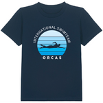 Orcas Kid's T-Shirt "Circle"