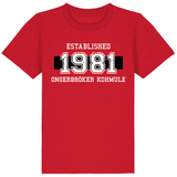 Ongerbröker Kohmule Kinder T-Shirt "Established"