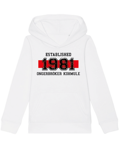 Ongerbröker Kohmule Kinder Hoodie "Established"