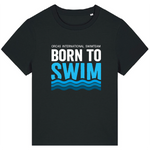 Orcas Women's T-Shirt "Born To Swim"