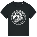 Chopper Bobber Damen T-Shirt "5 Jahre" Weißer Druck