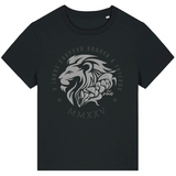 Chopper Bobber Damen T-Shirt "5 Jahre" Grauer Druck