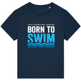 Orcas Women's T-Shirt "Born To Swim"