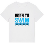 Orcas Women's T-Shirt "Born To Swim"