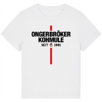 Ongerbröker Kohmule Damen T-Shirt "Kreuz"