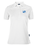 Blau-Weiß Damen Polo "Logo"