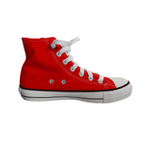 Roter High Top Sneaker
