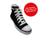 Schwarzer High Top Sneaker