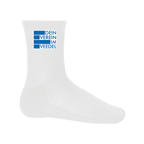 Blau-Weiß Socken "Verein"