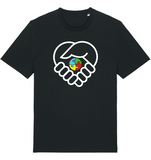 Gesamtschule Heinsberg-Waldfeucht Herren T-Shirt "Handschlag"