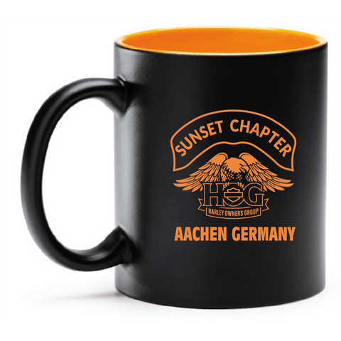 Sunset Chapter Tasse mit Gravur