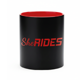 She Rides Tasse Laser