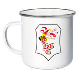 KGG 1908 Kerpen e.V. Emaille Tasse "Wappen"