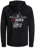 She Rides Kapuzenjacke Black "Beflügelt"