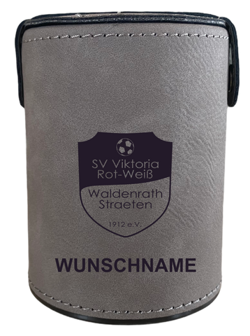 SV Viktoria Rot-Weiß Würfelbecher Personalisierbar inkl. 5 rote Würfel
