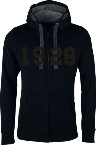 Karken Unisex Hooded Jacket "1928" Flockdruck