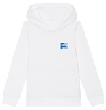 Blau-Weiß Kinder Hoody "Verein klein"